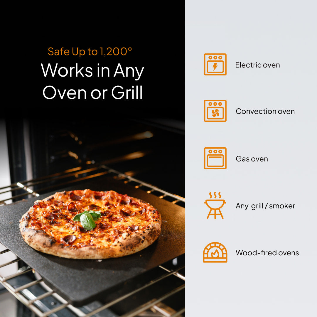 Premium 14" Pizza Steel (Square)